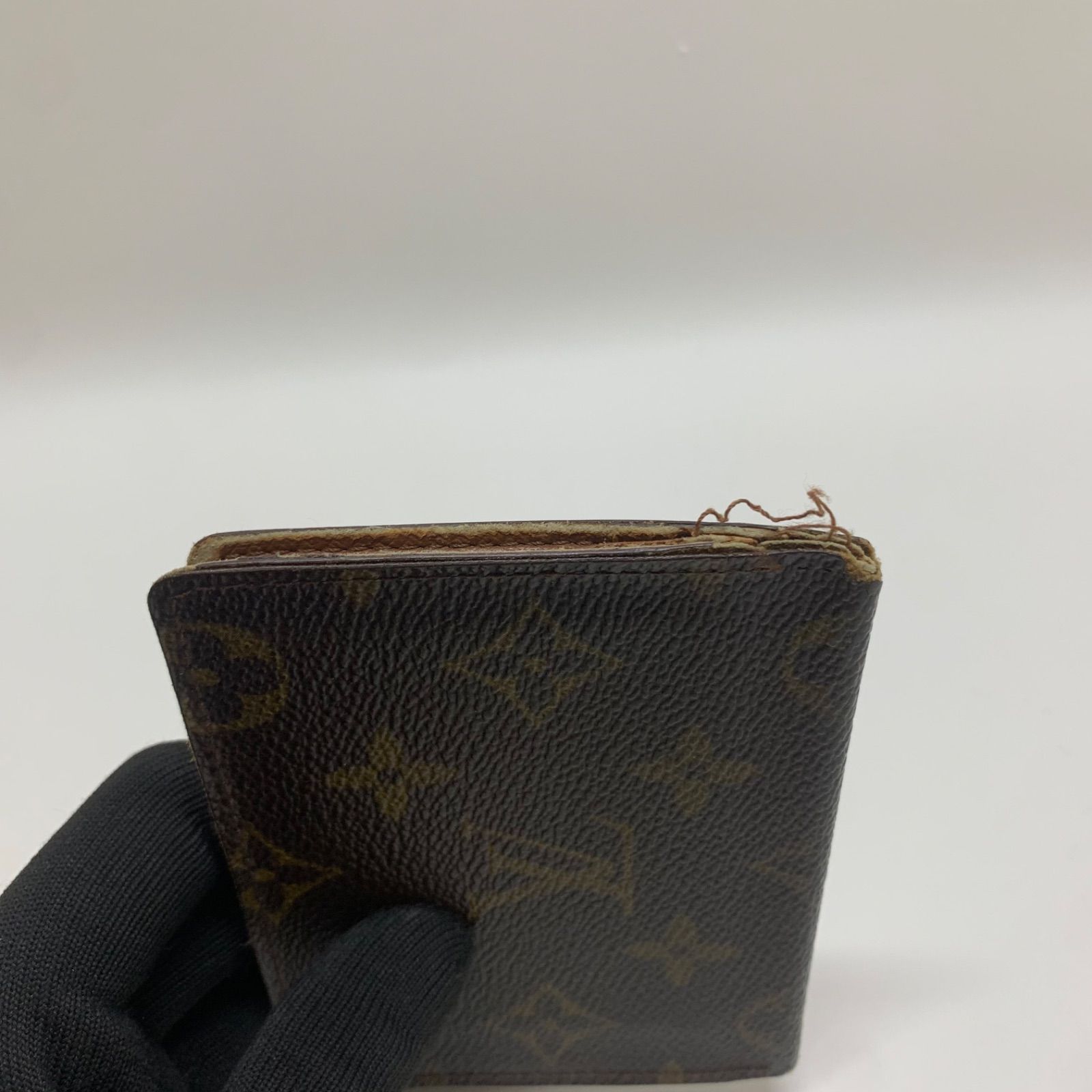412 ジャンク LOUIS VUITTON ルイヴィトン モノグラム パスケース カードケース - メルカリ