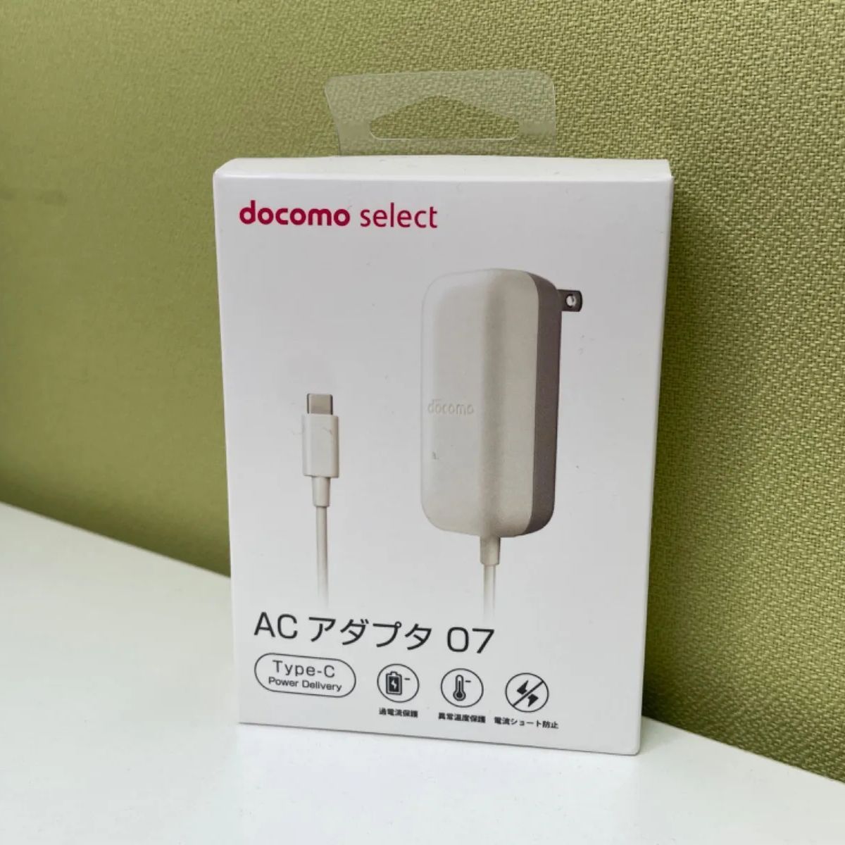 豪奢な Docomo select AC select 07 ホワイト USB AC アダプタ07 ...