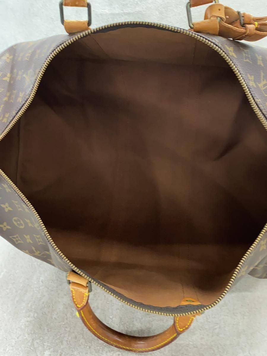 LOUIS VUITTON キーポル55_モノグラム・キャンバス_BRW PVC ブラウン - メルカリ