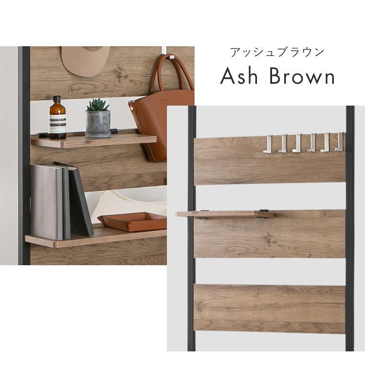 突っ張り フック収納