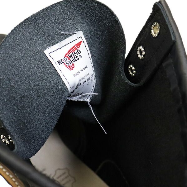 調和の取れた REDWING レッドウィング 4501 8inch Logger 8インチロガーブーツ ブラックオイルスリック Dワイズ US8D-約26cm 正規品激安大集合！