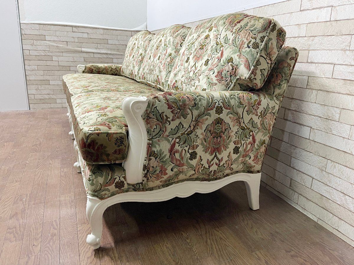 展示品相当 DREXEL HERITAGE ドレクセルヘリテイジ 3人掛けソファ 3P