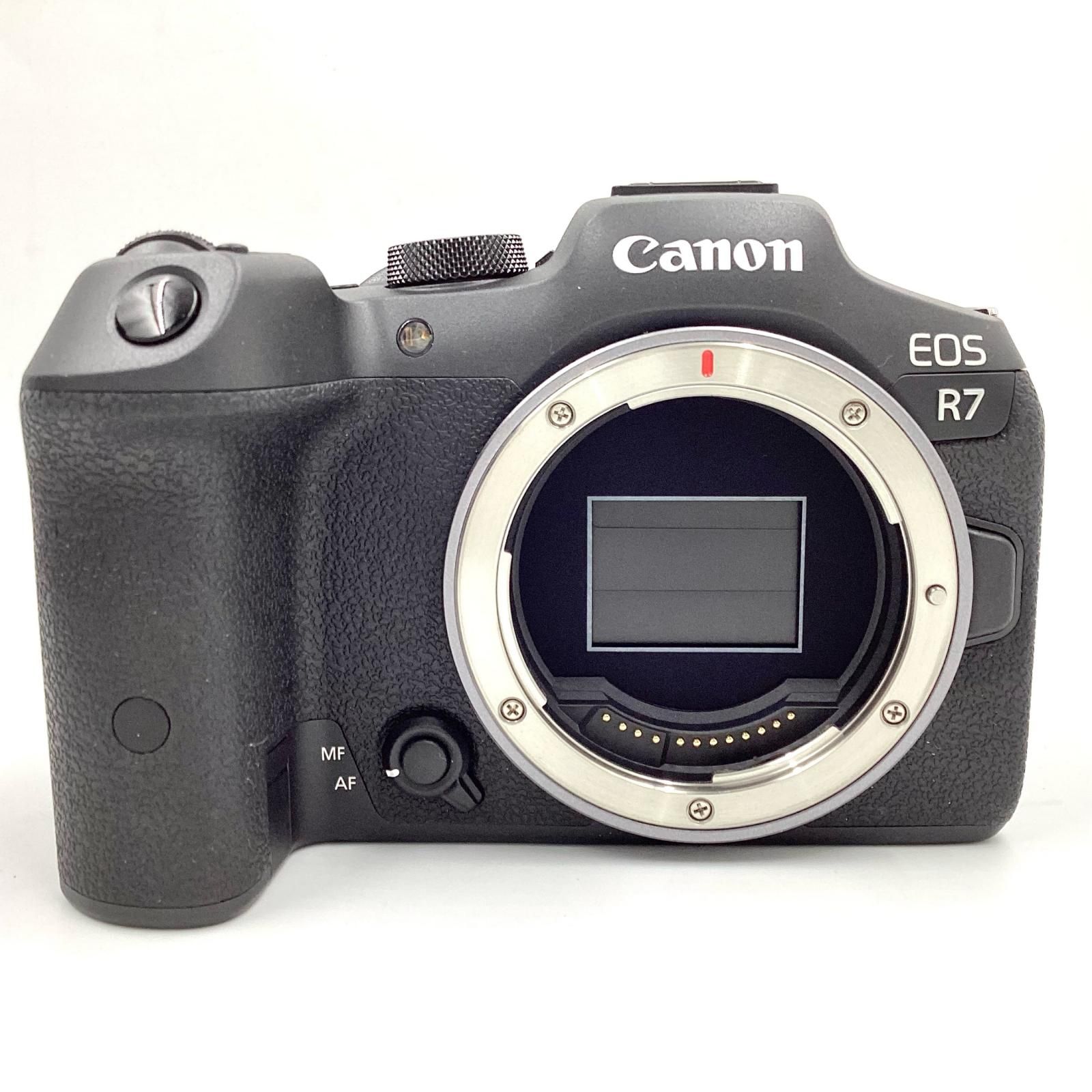 Canon デジタル一眼 EOS R7 ボディ ブラック 動作 済 全額返金保証 最速発送