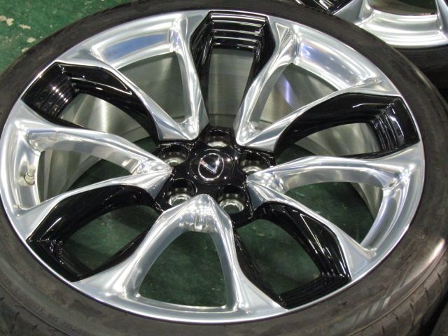 レクサスLC500 Sパッケージ純正タイヤ&ホイール4本セット レクサスLC