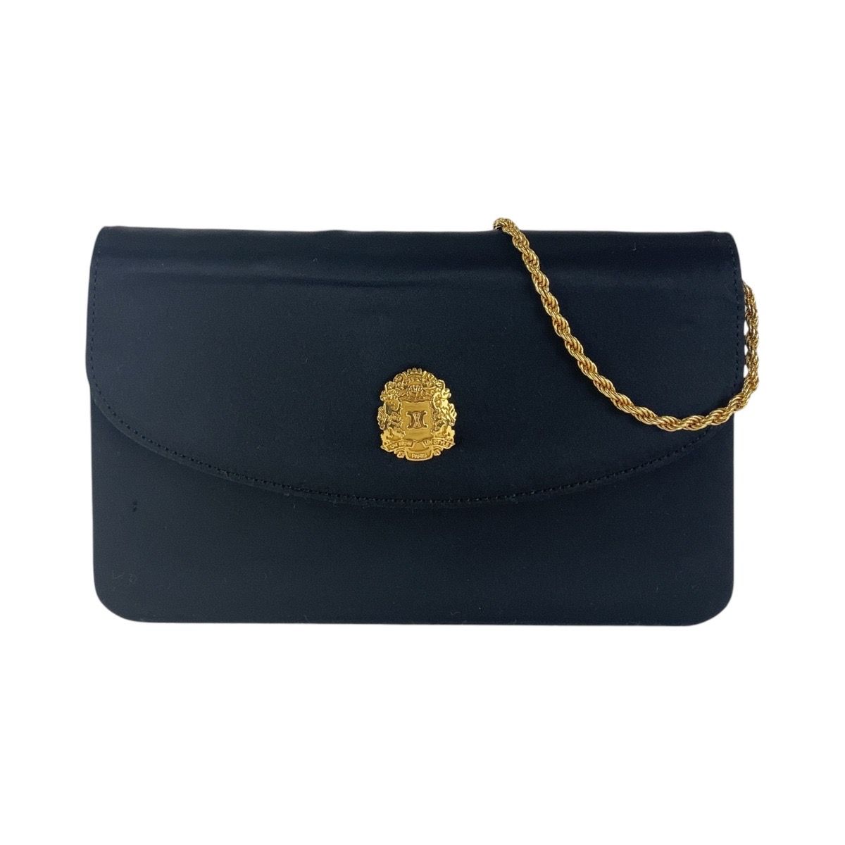ヴィンテージ セリーヌ ハンドバッグ トリオンフ金具 ブラゾン ボックスカーフ CELINE 極 美品 セリーヌ ヴィンテージ トリオンフ ロゴ 金具