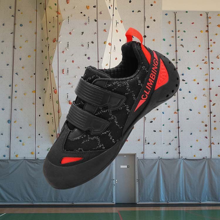 メンズ 軽量 初心者 レディース ロッククライミングシューズ ボルダリングシューズ ジュニア 中級者 キッズ用 子供用 ベルクロ ユニセックス 男女兼用 クライミングシューズ 通気性#health567178