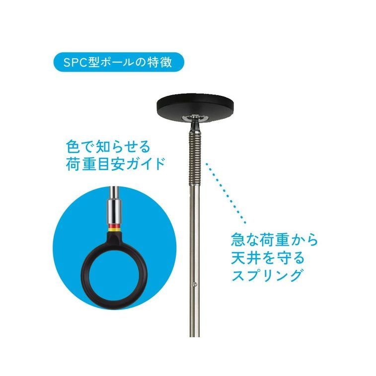 ホスクリーン 未使用【川口技研】室内用物干金具 ホスクリーン SPC-W型 標準サイズ 川口技研 室内物干ホスクリーンSPC型 SPC-W 15箱（30本）セット