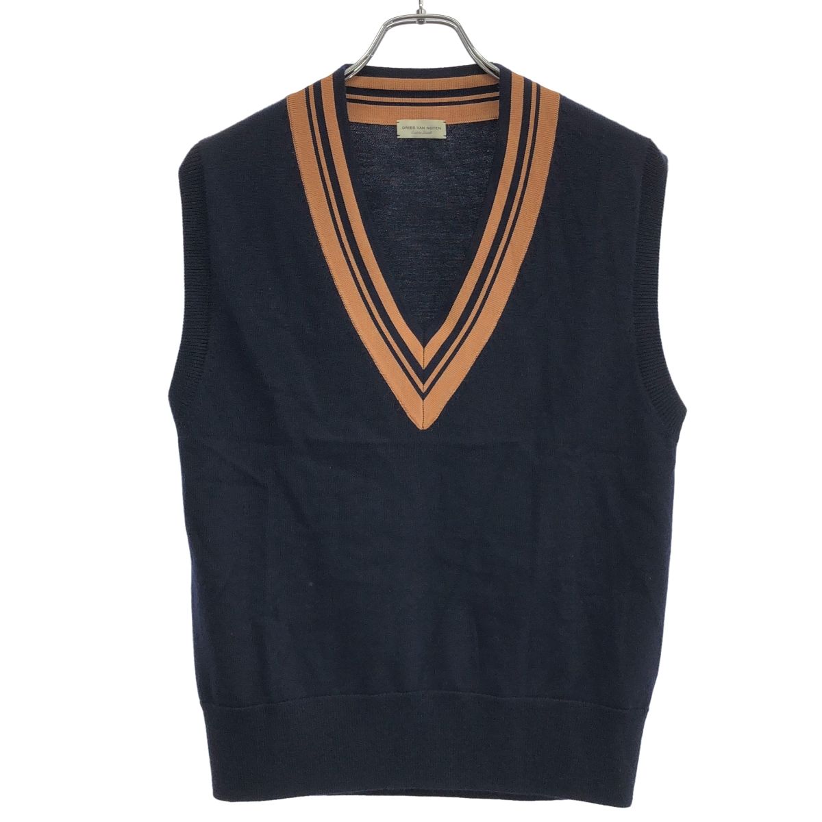 DRIES VAN NOTEN ドリスヴァンノッテン　ニットベスト DRIES VAN NOTEN ドリスヴァンノッテン Vネックニットベスト