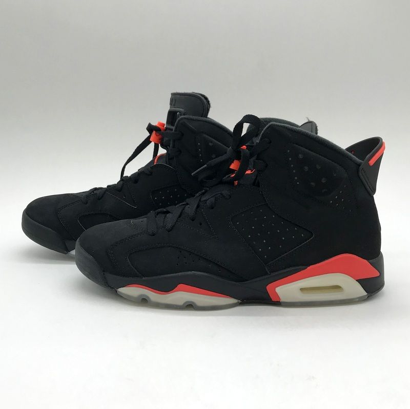 NIKE スニーカー AIR JORDAN 6 RETRO OG BLACK INFRARED タグ付
