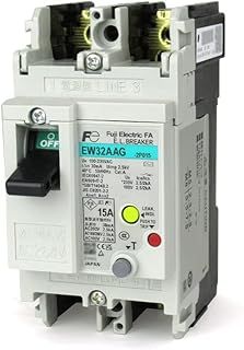 富士電機 EW32AAG-2P015B EWシリーズ 一般配線用漏電遮断器 15A 2P2E NN