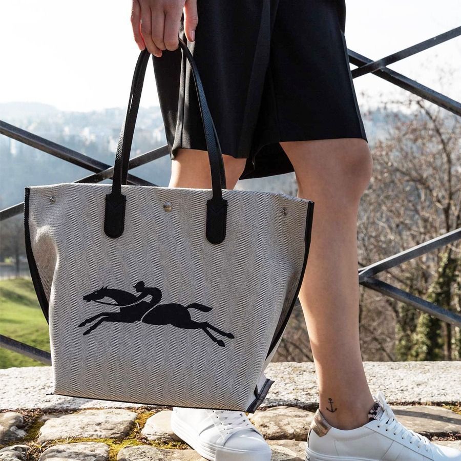 LONGCHAMP ロゾ キャンバス トートバッグ YDrho-m30821094853 | dit24.com