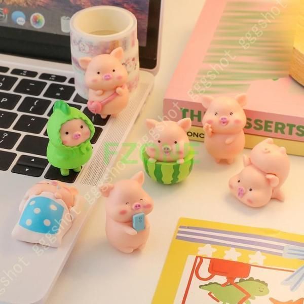 かわいい 豚 ブタ ぶた 動物 インテリア 置物 部屋の装飾 レジン置物 結婚祝い 引越しプレゼント かわいい動物置物 オーナメント インテリア 飾り物 北欧