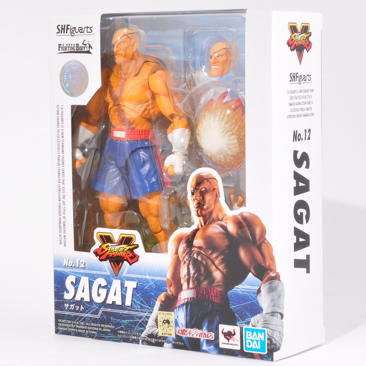 新品未開封】SAGAT StreetFighterV ストリートファイターV サガット No 