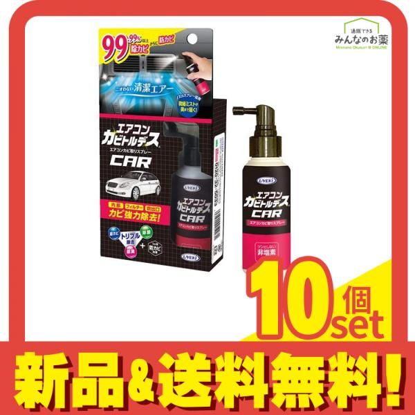 エアコンカビトルデス 車用 80mL 10個セット まとめ売り