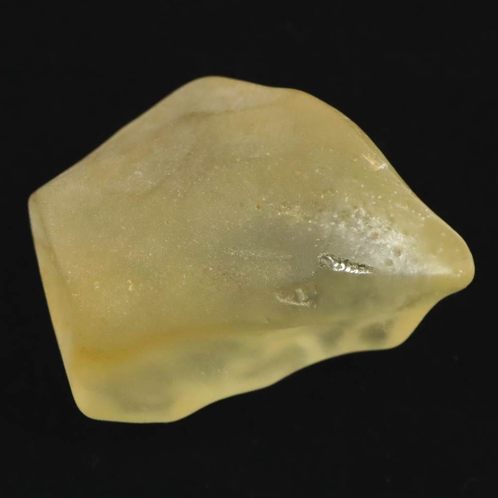 リビアングラス 33mm原石 20.2g 榎本通商35645