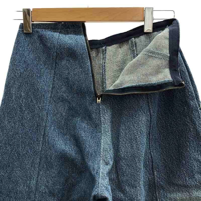 MARION vintage パッチワークデニムパンツ black denim patchwork pants – MALION vintage