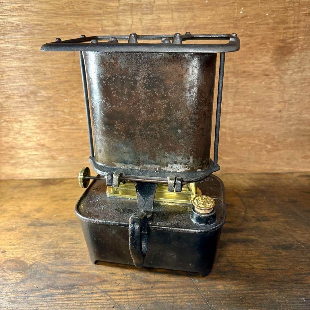 レア個体　アイロンストーブ　Puritan 美品】アイロンストーブ PURITAN ランプストーブ SADIRON