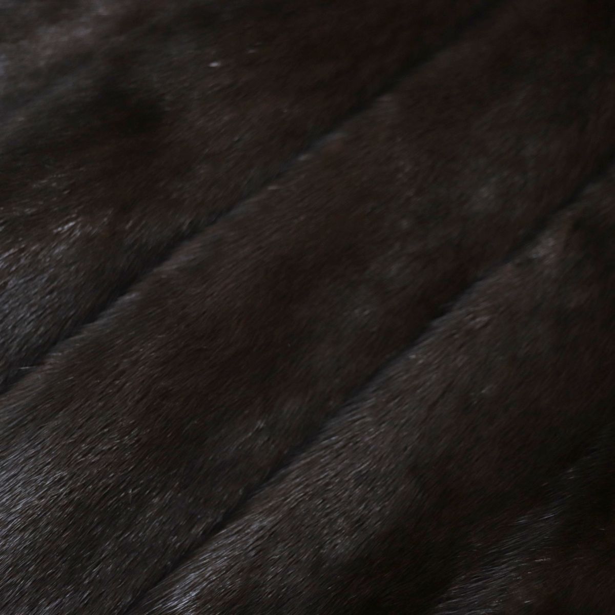 極美品▽MINK ミンク 本毛皮コート ダークブラウン 17号 毛質艶やか・柔らか◎ - メルカリ
