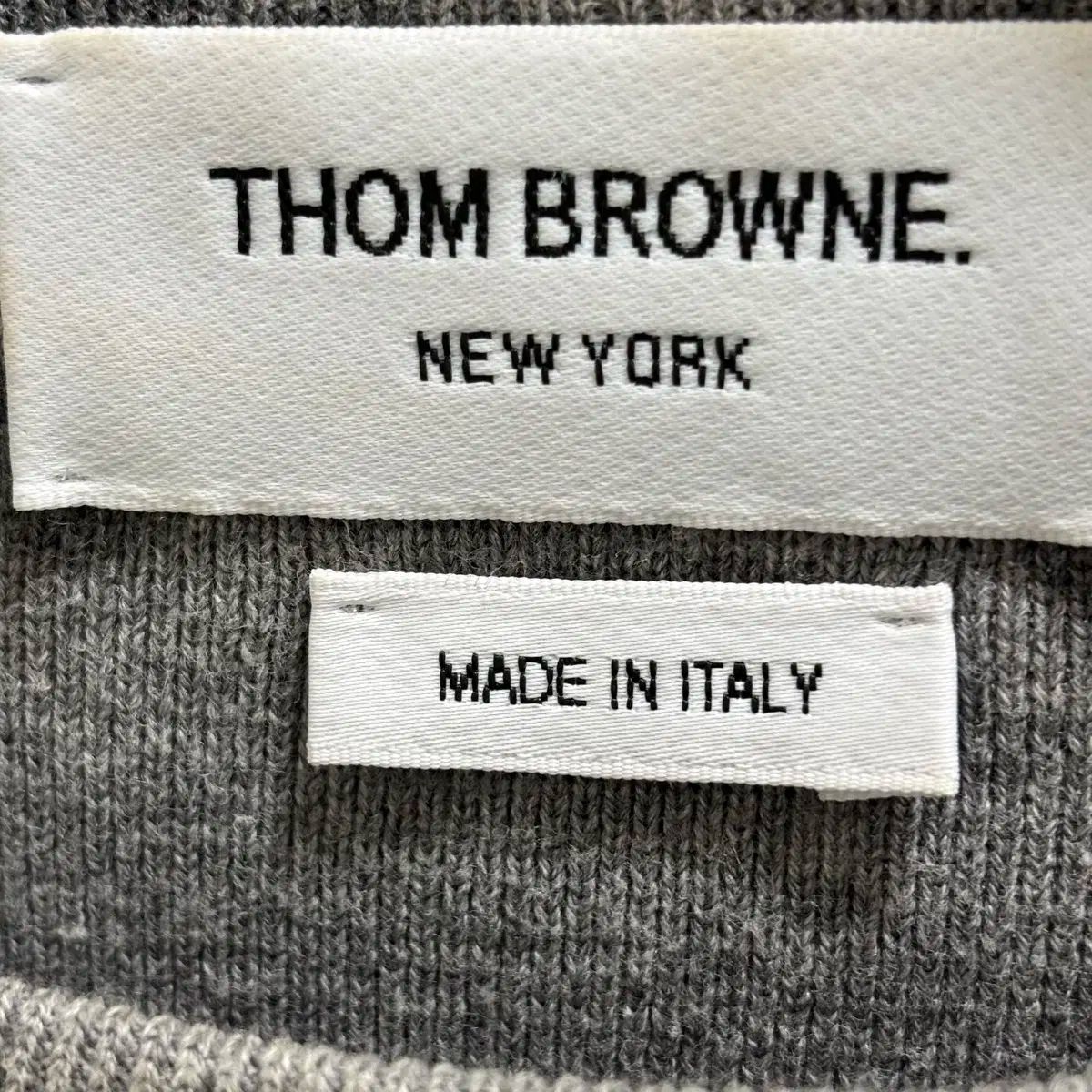3 Thom Browne トム ブラウン ミラノステッチ アームバンド ニット セーター