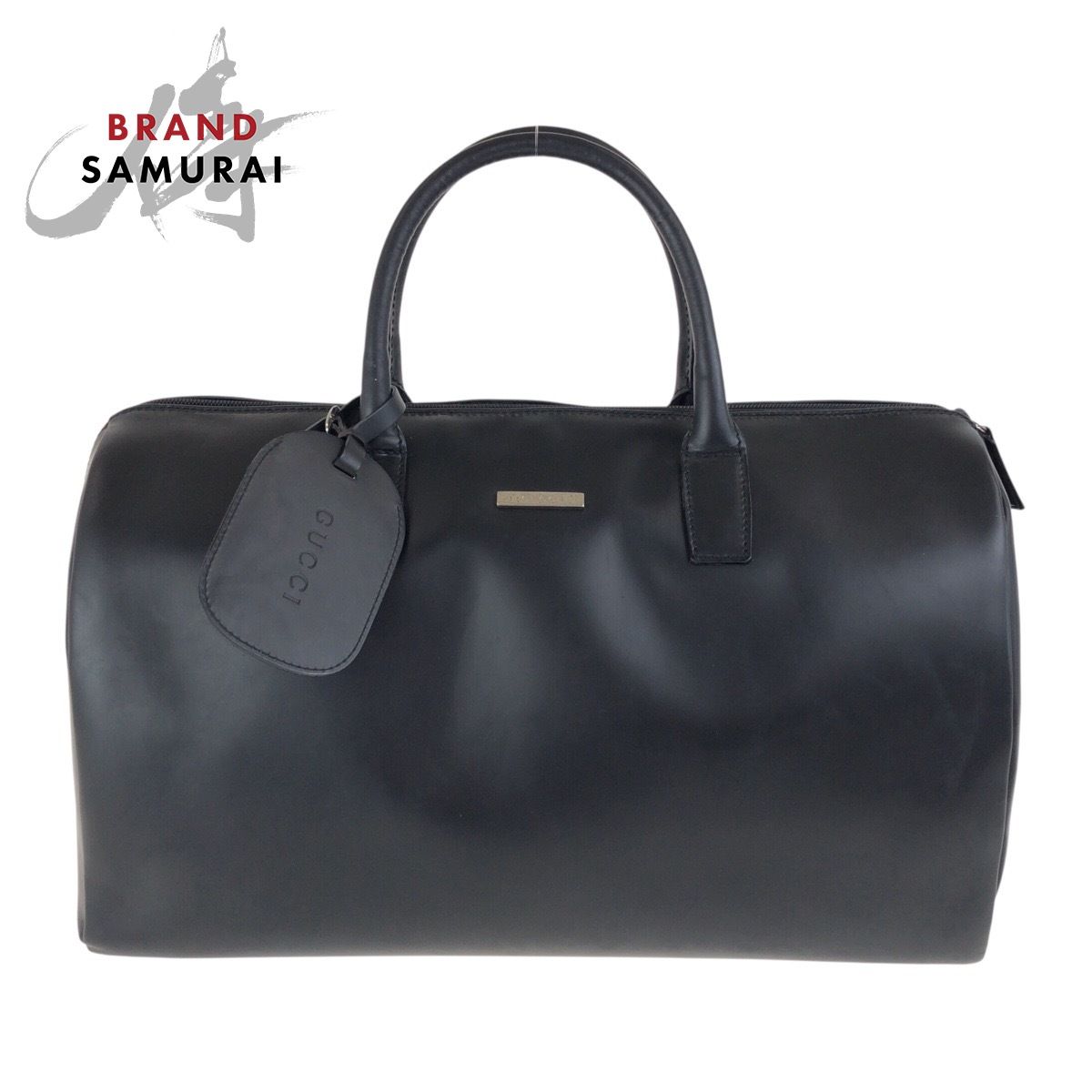 【美品】GUCCI ボストンバック 2way ナイロン 黒 シルバー金具 大容量 GUCCI 【72時間限定ポイント2％】グッチ バッグ ボストンバッグ