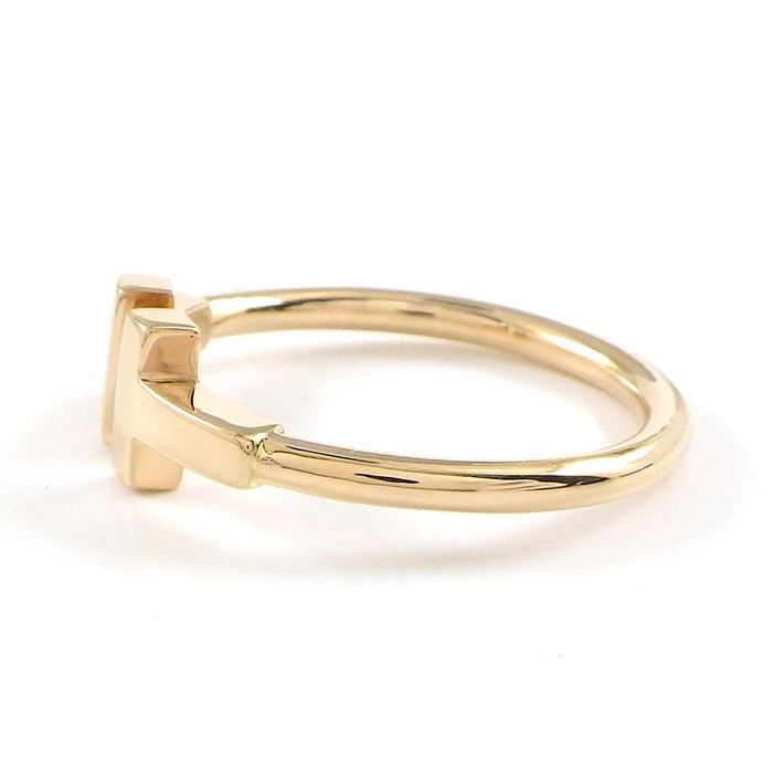 ティファニー Tiffany & Co. リング T ワイヤー 60147375 K18PG 12号  
