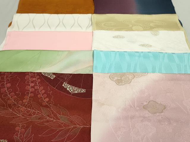 平和屋着物 和装小物 帯揚げ10枚セット 正絹 DAAV8215by