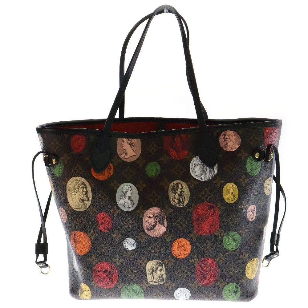 LOUIS VUITTON ルイヴィトン モノグラム カメオ フォルナセッティ ネヴァーフルMM トートバッグ ハンドバッグ ブラウン M45923