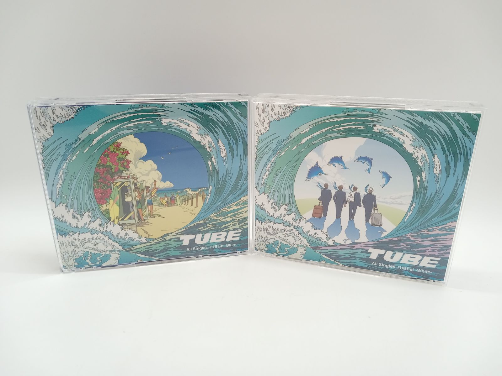 TUBE All Singles TUBEst White Blue まとめ売り オールシングルス チューベスト ホワイト＆ブルー All singles