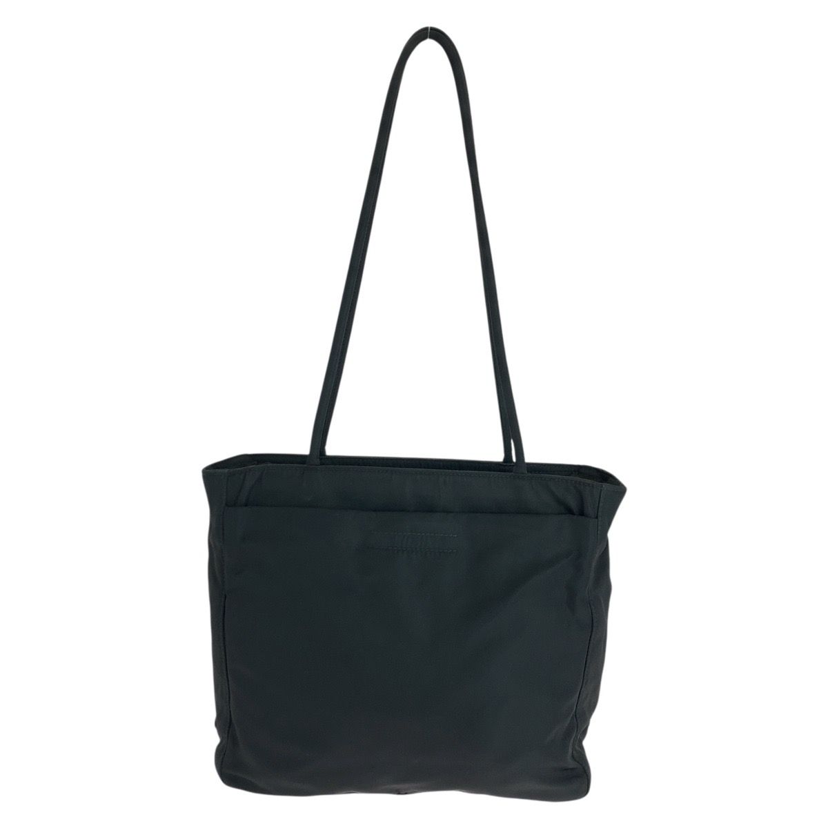 美品 PRADA プラダ テスート 三角ロゴプレート ブラック 黒 美品 PRADA プラダ テスート 三角ロゴプレート ブラック 黒
