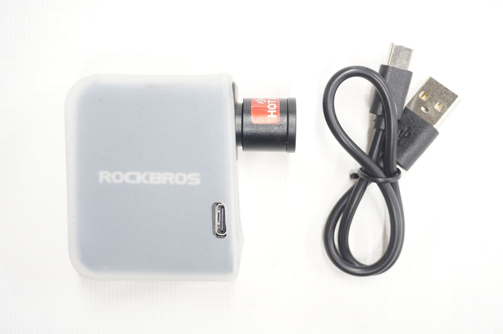 ROCKBROS ロックブロス 超小型 電動空気入れ 携帯ポンプ | バイチャリ阪急塚口店