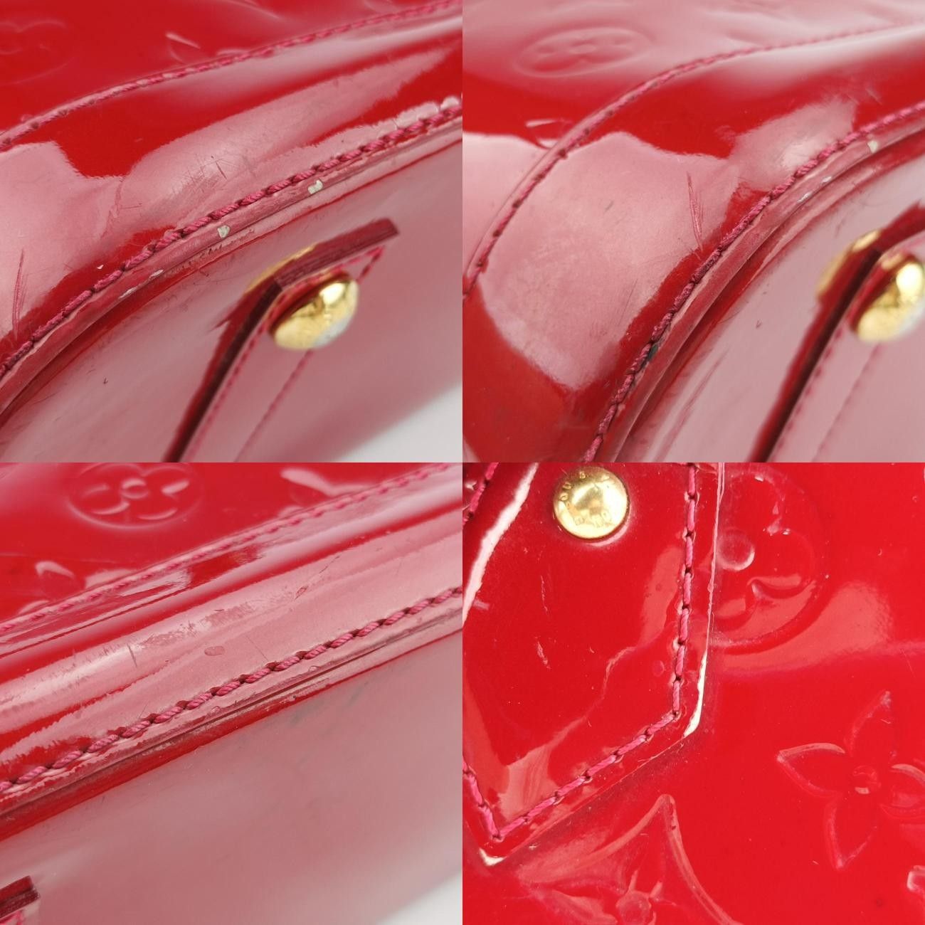 ルイヴィトンLouis VuittonアルマPMポムダムールヴェルニM90096FL1163