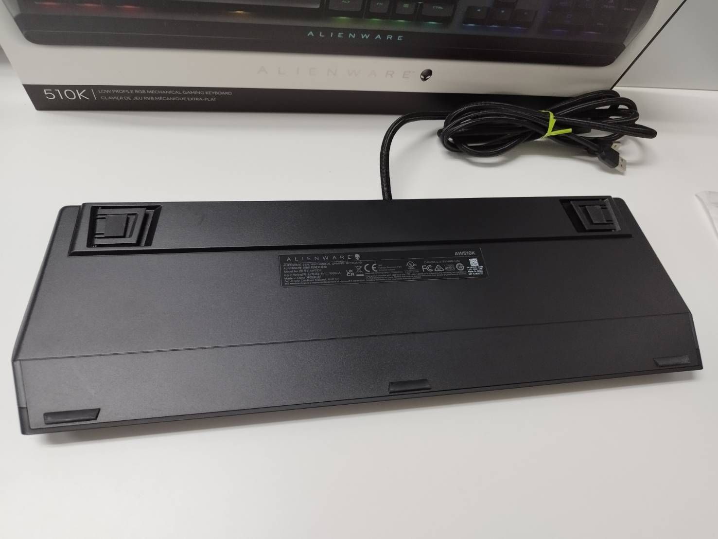 ALIENWARE 510K RGBキーボード/赤軸