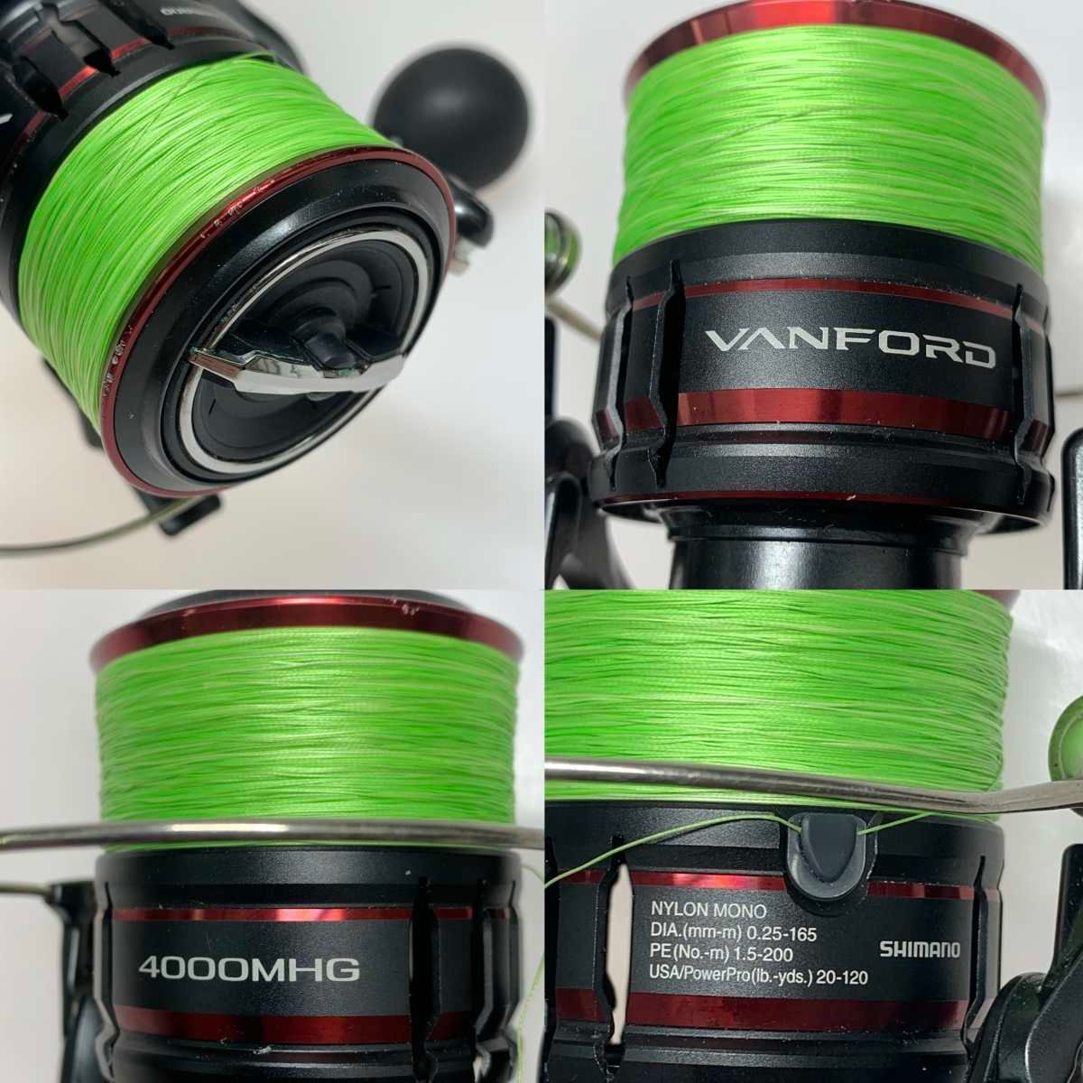 SHIMANO - SHIMANO シマノ スピニングリール 20ヴァンフォード 4000MHG 04212 箱付 ○○SHIMANO シマノ スピニングリール 20ヴァンフォード 4000MHG