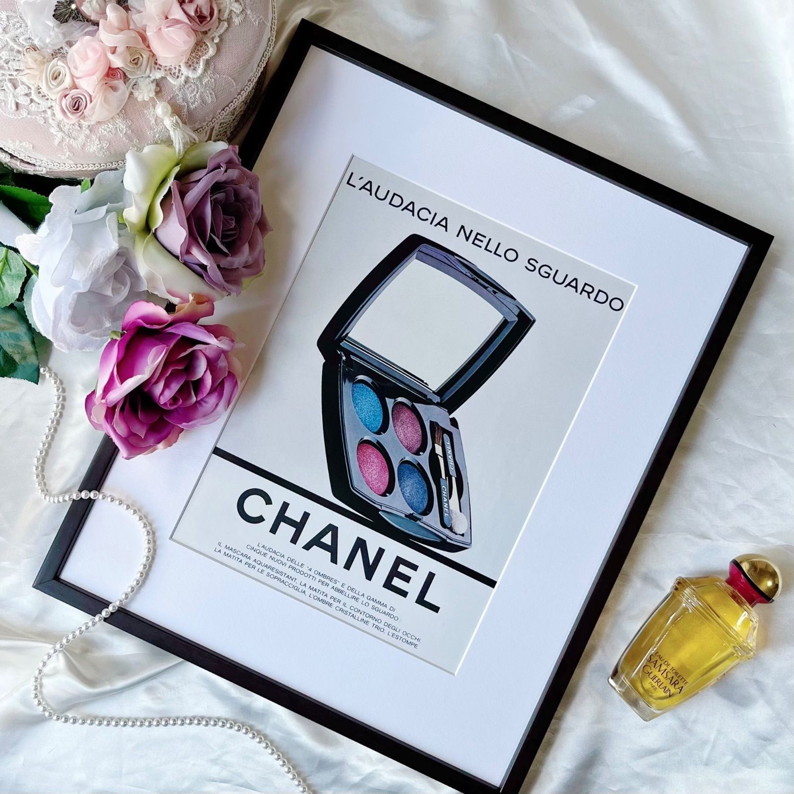 1982 広告＞CHANEL シャネル ポスター ヴィンテージ アートポスター