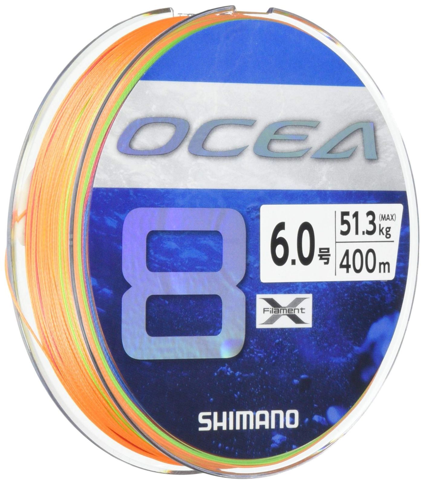 シマノ(SHIMANO) ライン オシア8 400m 6.0号 5カラー LD-