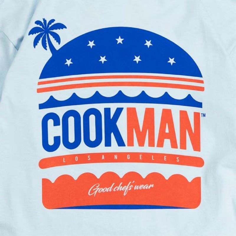 新品未使用　クックマン　Cookman　Tシャツ　XLサイズ XLサイズ Cookman クックマン TM Paint California bear Tシャツ ブラック