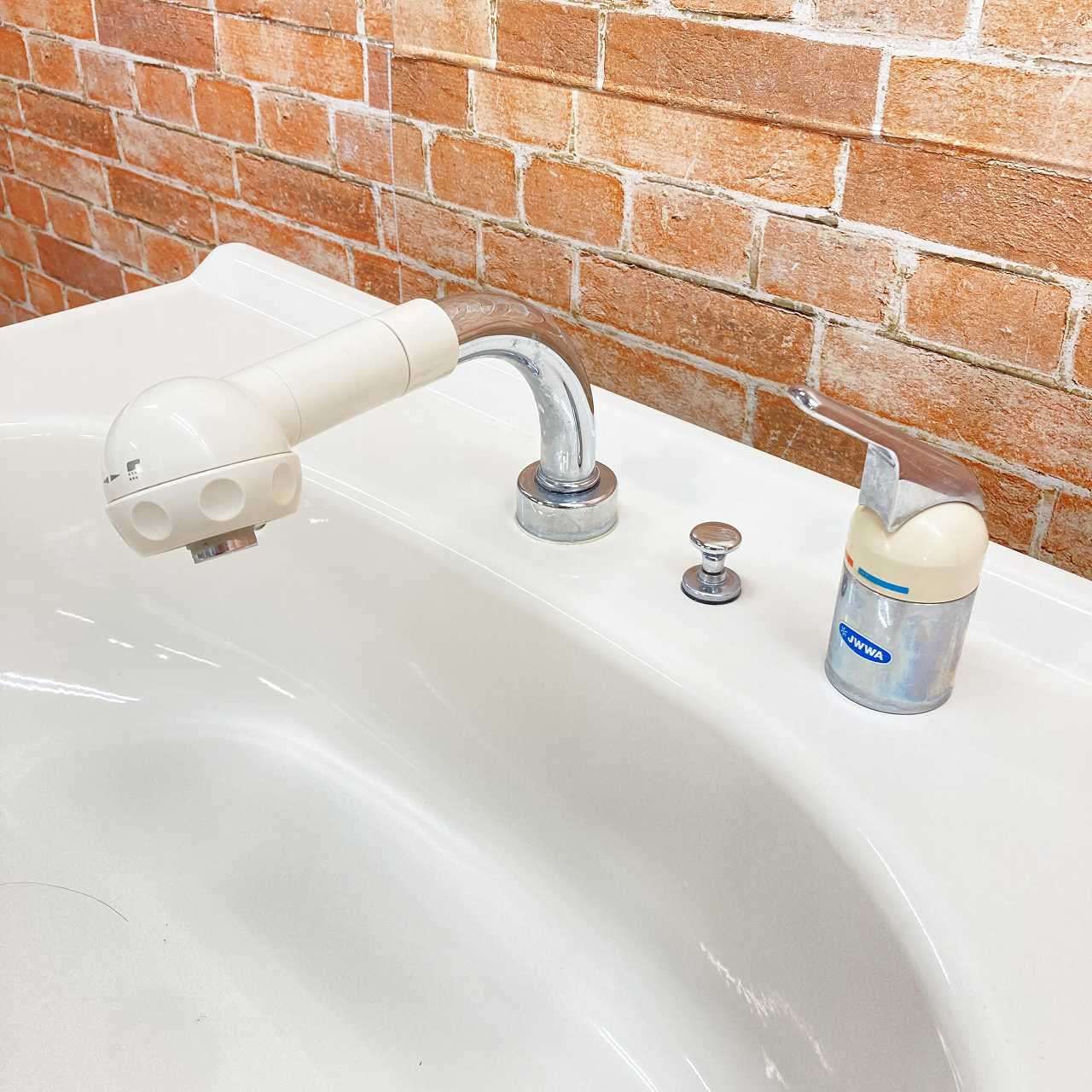 水栓シャワー蛇口付き 2枚扉タイプ