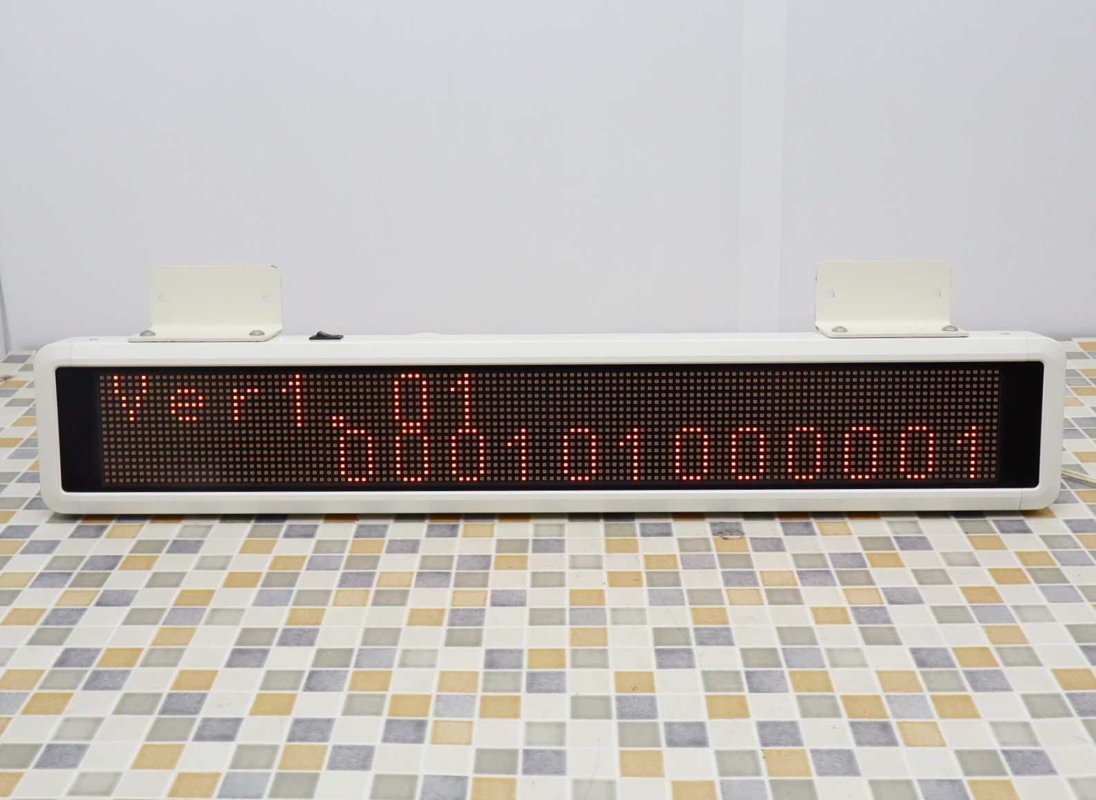 PATLITE社製LED表示装置（パトサイン）VP-12D パトライト PATLITE LED表示灯赤 SL10ーM1KTBーR 1台（直送品