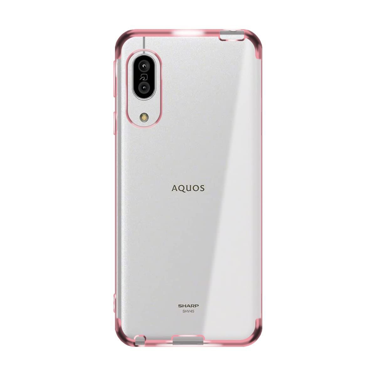 SH-M12 AQUOS sense3 シルバー＆tpuクリアカバー 在庫処分】AQUOS