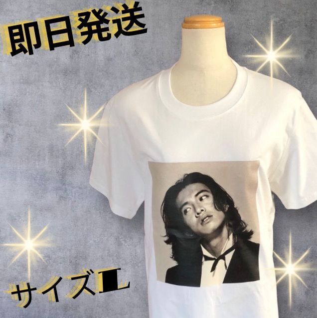 即日発送】木村拓哉キムタク フォト希少 コットン Tシャツ L - メルカリ