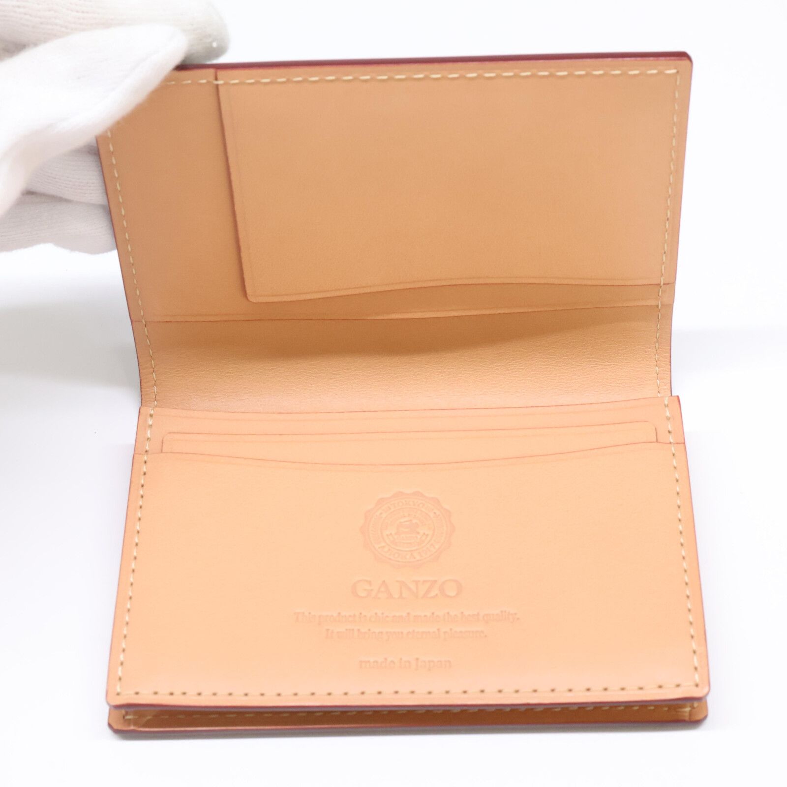GANZO ガンゾ 【新品同様】57637 CORDOVAN コードバン 通しマチ