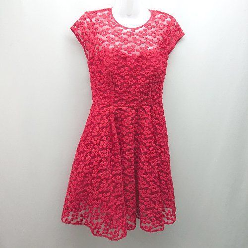 TED BAKER レッド ノースリーブワンピース サイズ2 TED BAKER レッド ノースリーブワンピース サイズ2