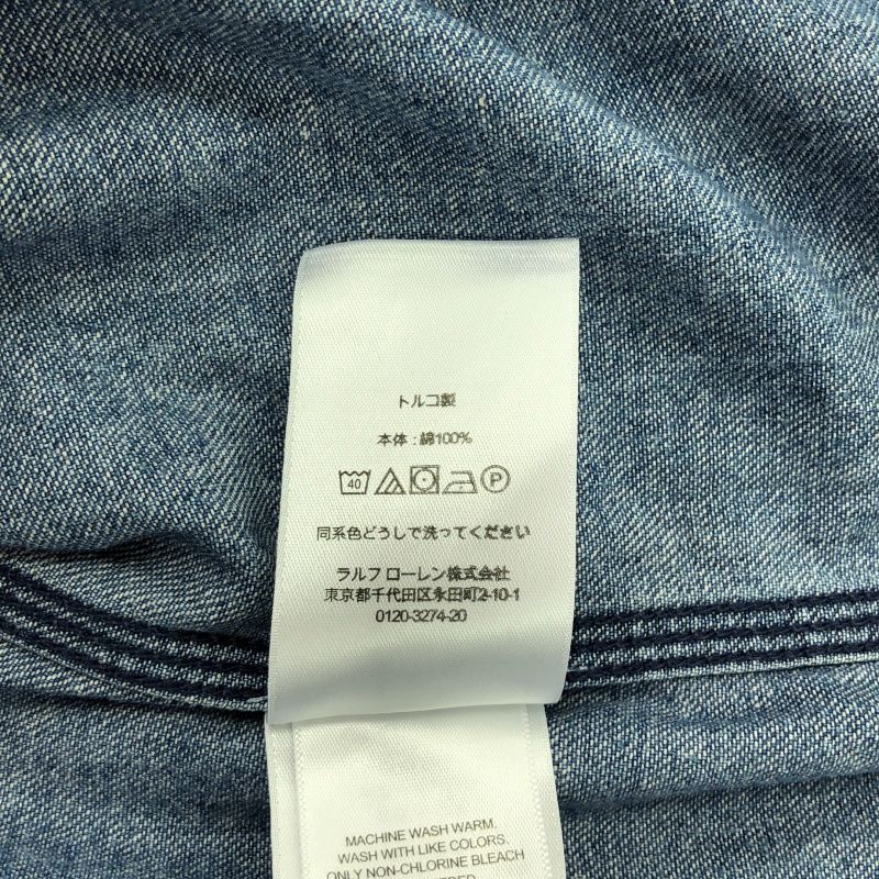 デニムシャツ XXL