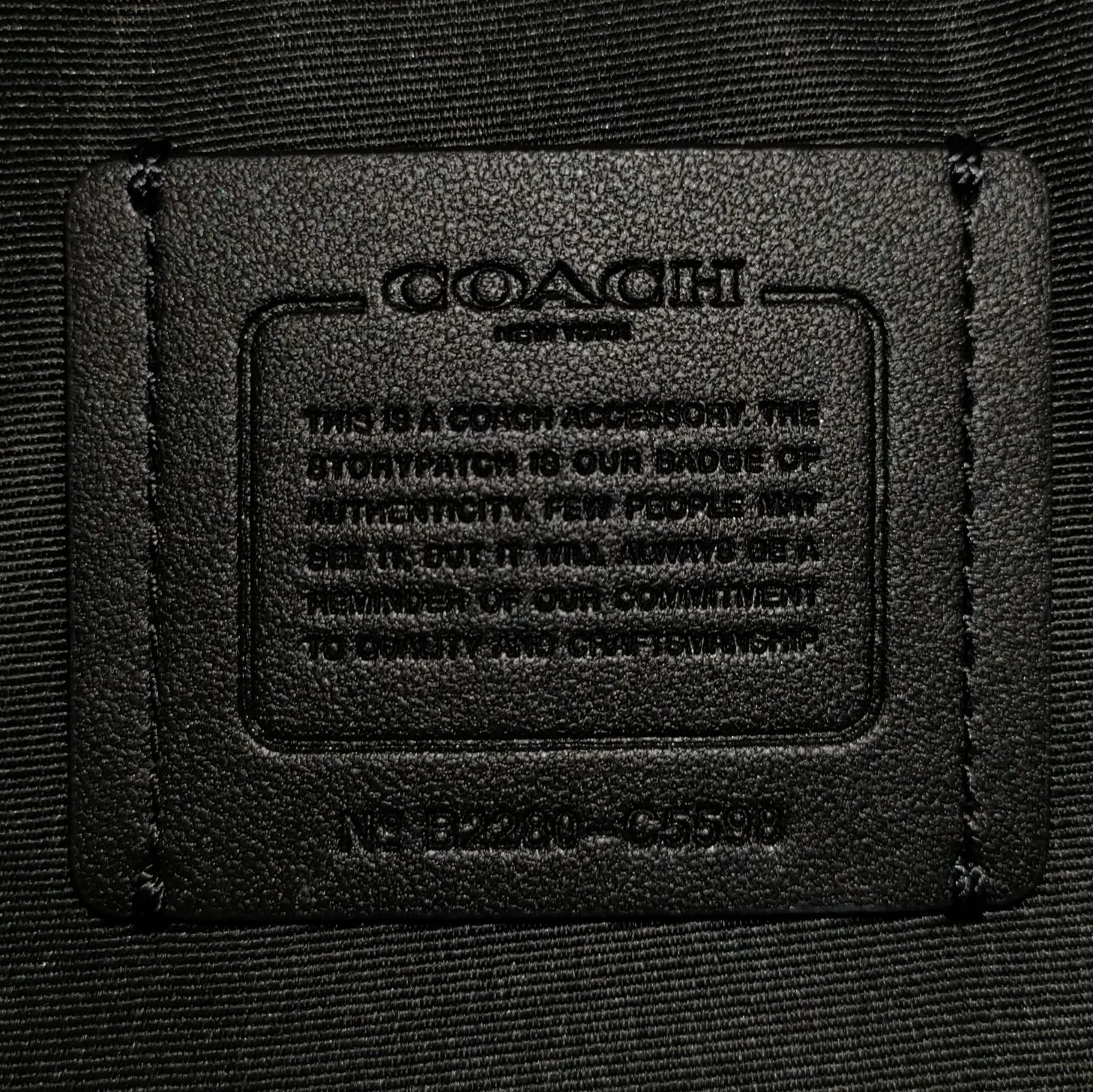 美品 COACH コーチ メンズ ショルダーバッグ ホールデン クロス 