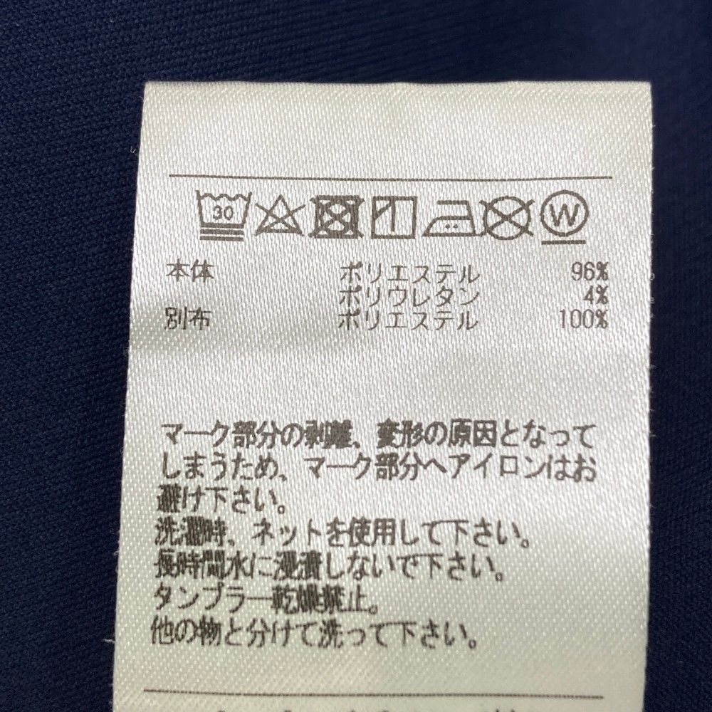 サイズ：M DECEMBERMAY ディセンバーメイ  ハーフジップ 半袖ポロシャツ  ネイビー系 [240101456715] ゴルフウェア レディース ストスト DECEMBERMAY ディセンバーメイ ハーフジップ 半袖ポロシャツ