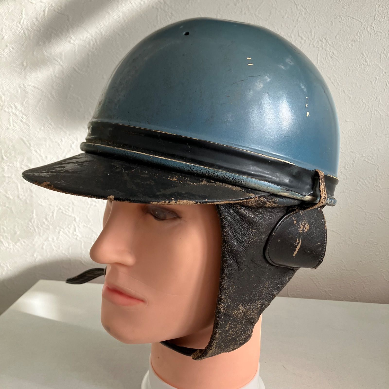 ビンテージ　ハーフヘルメットバイザー付き　半ヘル　旧車 ビンテージ ハーフヘルメットバイザー付き 半ヘル 旧車 ビンテージ