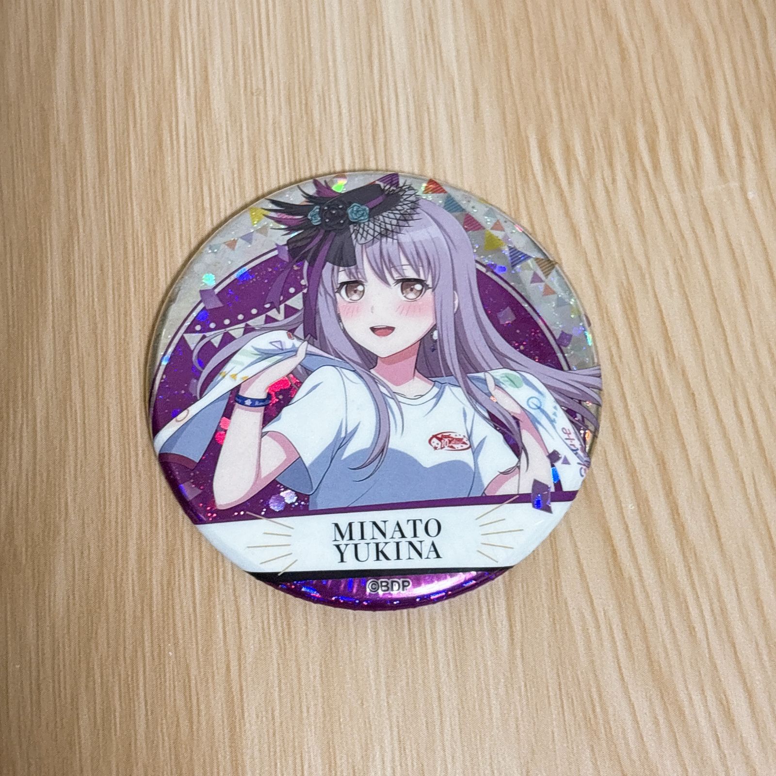 バンドリ 10周年展 Roselia 湊友希那 キャラファイングラフ バンドリ 10周年の軌跡展 缶バッジ Roselia 湊友希那 - メルカリ