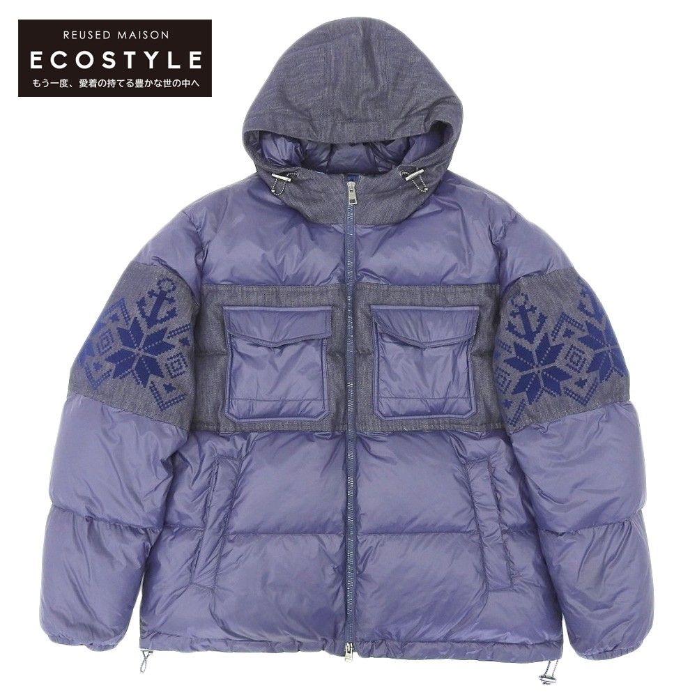 ETRO エトロ 美品 ETRO エトロ Zip-Up Hooded Padded Jacket