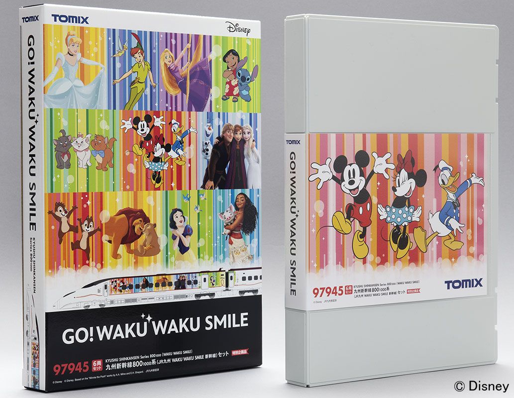 TOMIX 97945 800-1000系 (九州 WAKU WAKU SMILE 新幹線)セット 特別