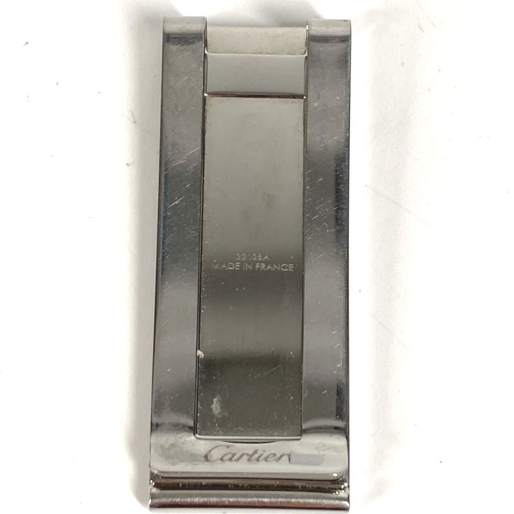 CARTIER カルティエ マネークリップ ロゴ メタル シルバー WWW_MORNINGWALKER_COM